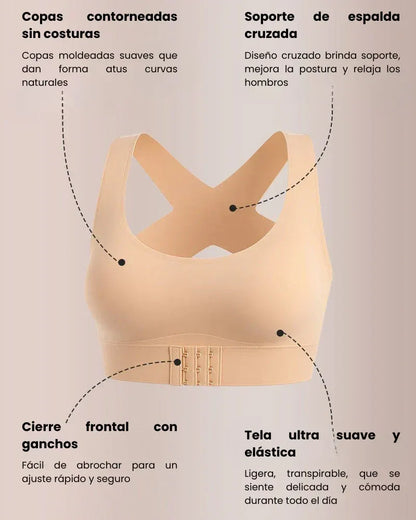 Sujetador Sin Aros Corrector de Postura