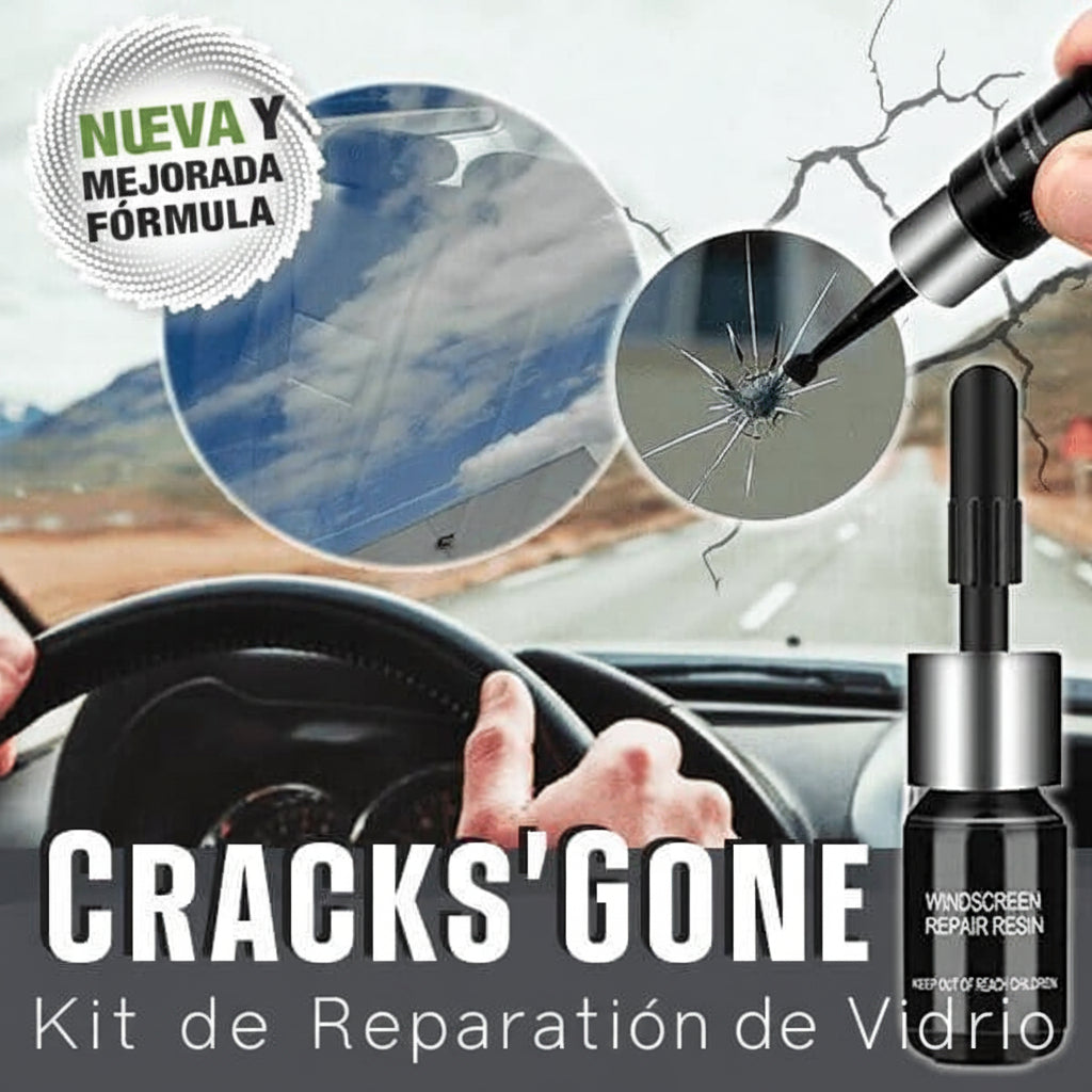 Kit de reparación de cristales Cracks Gone (Nueva fórmula)