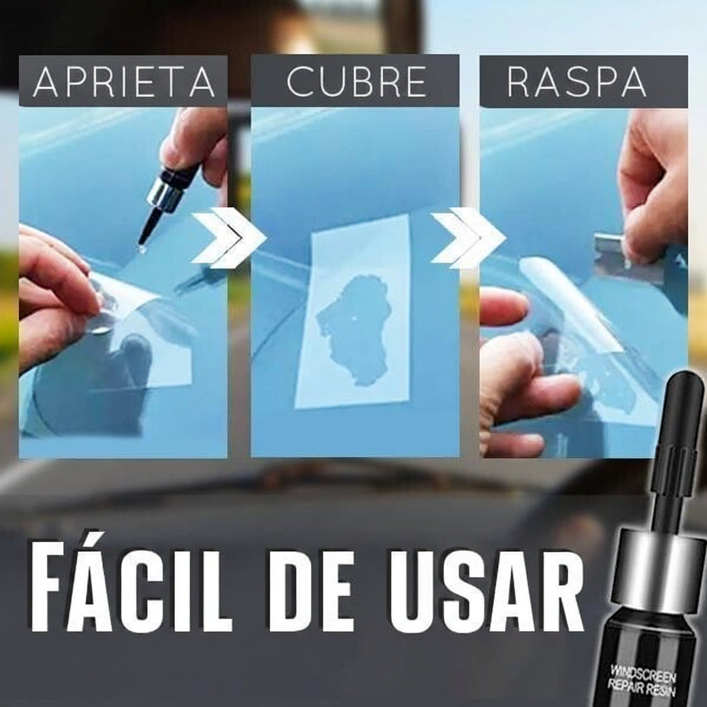 Kit de reparación de cristales Cracks Gone (Nueva fórmula)