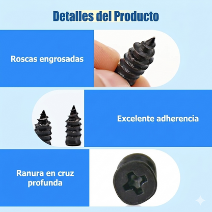 Kit de reparación de neumáticos con 2 tamaños, nuevo clavo de goma de reparación de neumáticos al vacío