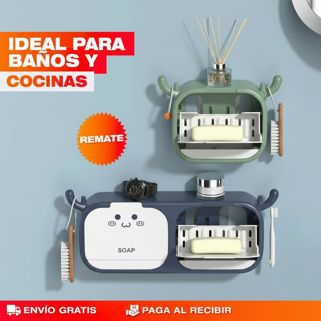 JABONERA ORGANIZADORA MULTIFUNCIONAL